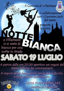 Notte bianca Villarbasse 19 luglio 2014